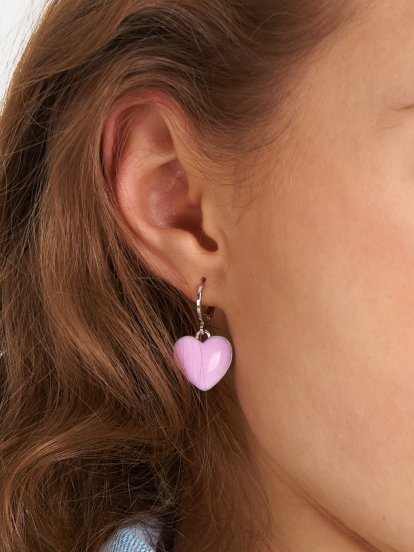 Heart-shape earrings