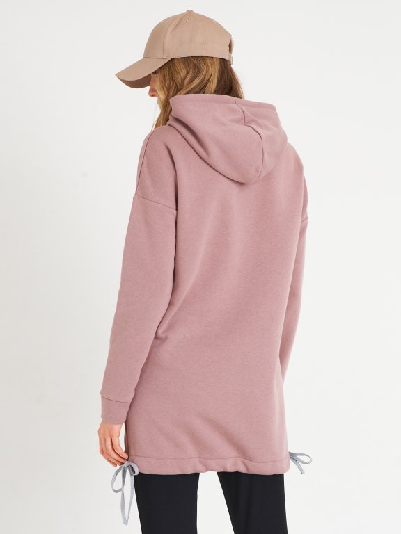 Longline hoodie
