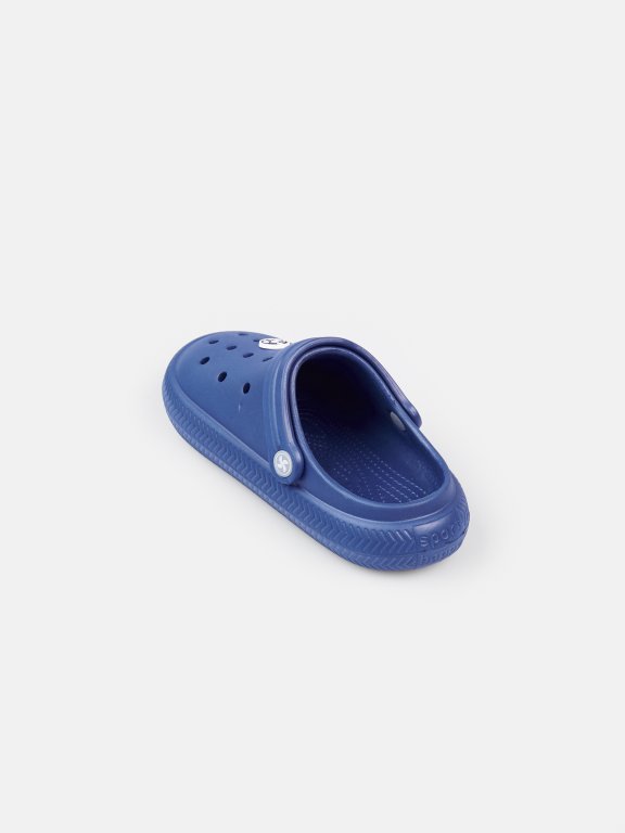 Slides with removable soccer ball