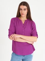 Basic viscose blouse
