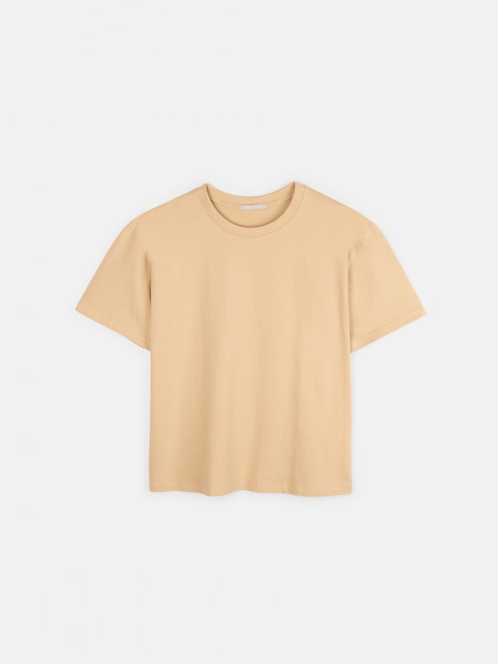 Základné bavlnené basic tričko oversize