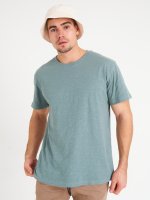 Basic cotton slub jersey t-shirt
