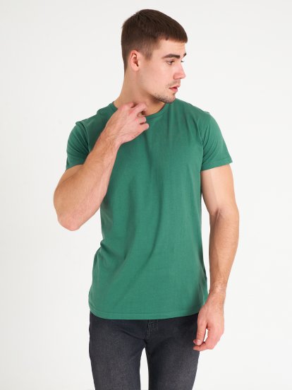 Bawełniana koszulka basic slim