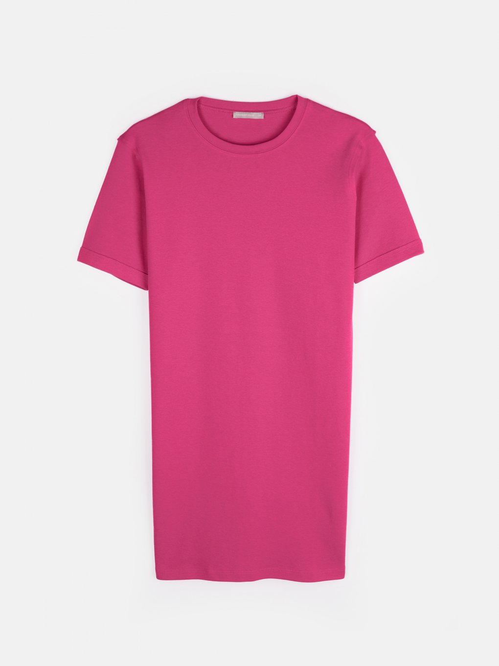 Podstawowa sukienka t-shirtowa z krótkim rękawem dla kobiet