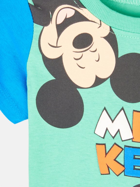 Bawełniana koszulka Mickey Mouse