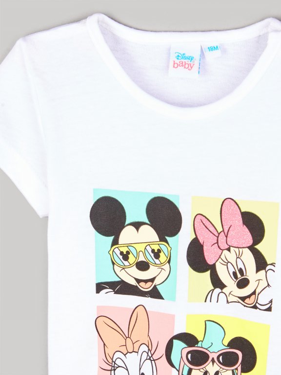 Bavlnené tričko Minnie Mouse