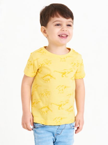 Bavlnené tričko s potlačou chlapčenské