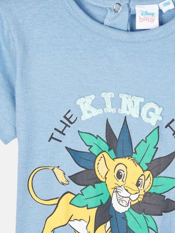 Bavlněné tričko The Lion King