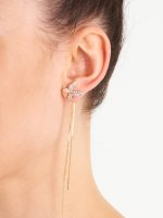 Long butterfly earrings