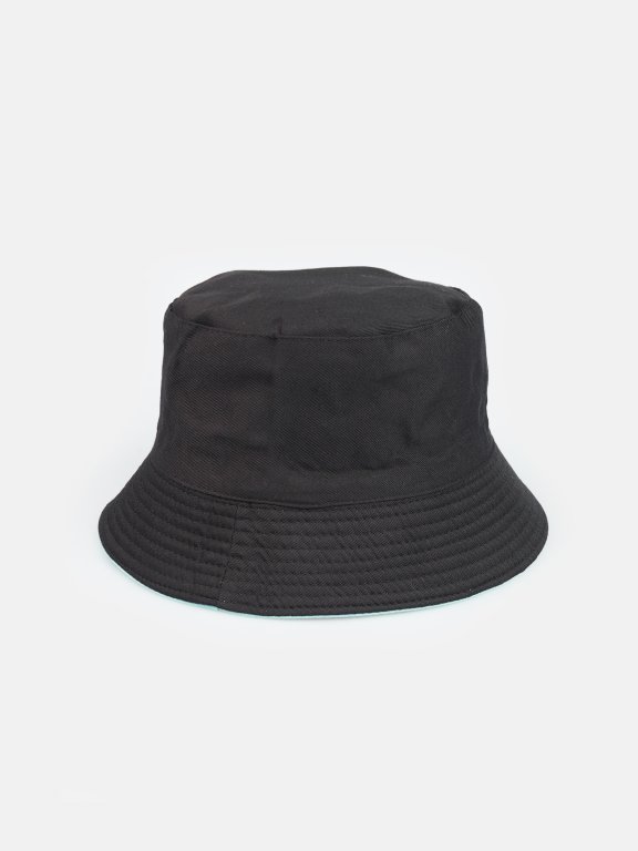 Basic reversible bucket hat