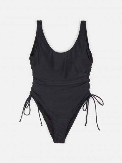 Ruched side swimsuit