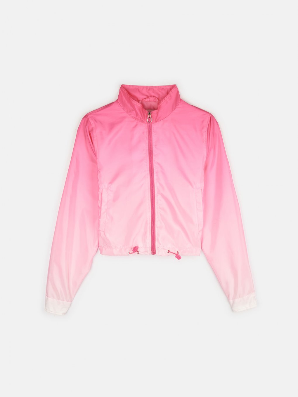 Light jacket with ombre effect