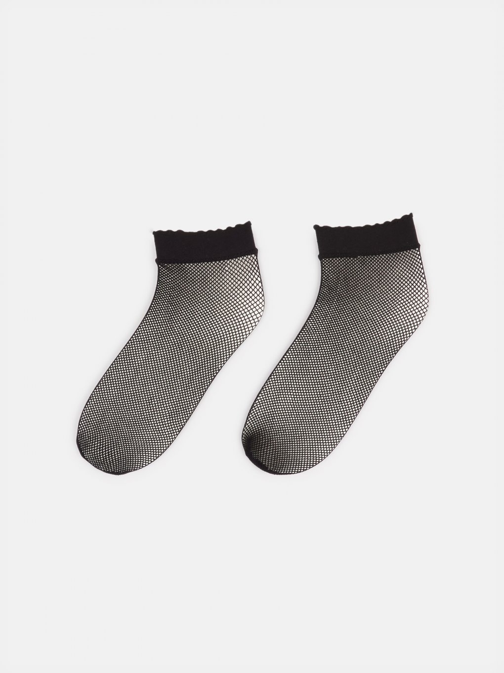 Sieťované silónkové ponožky