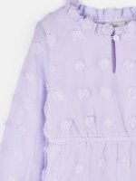 Šifonové šaty s volánky dívčí
