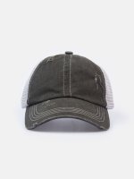 Distressed baseball cap