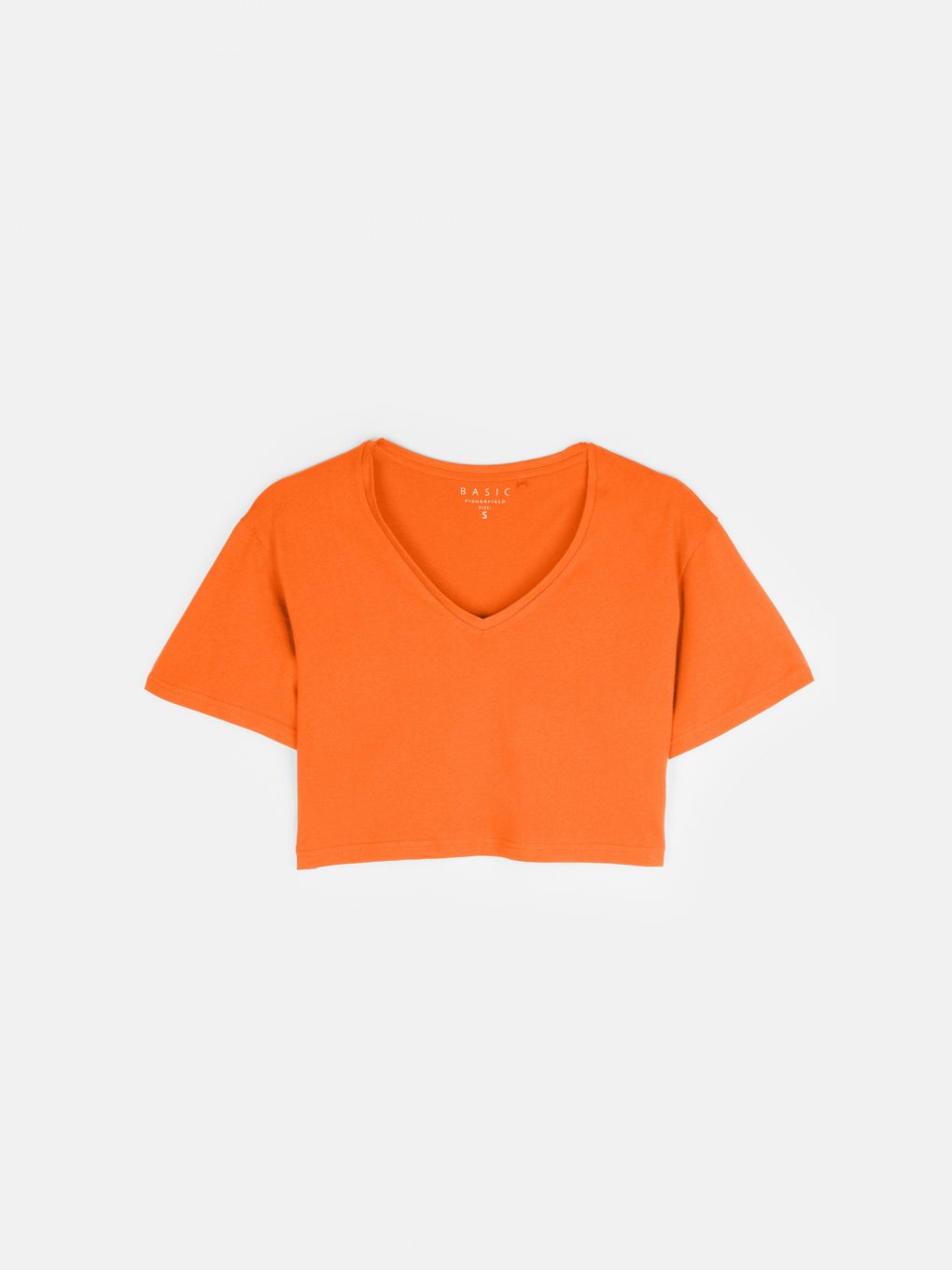 Základní basic bavlněné krátké tričko dámské