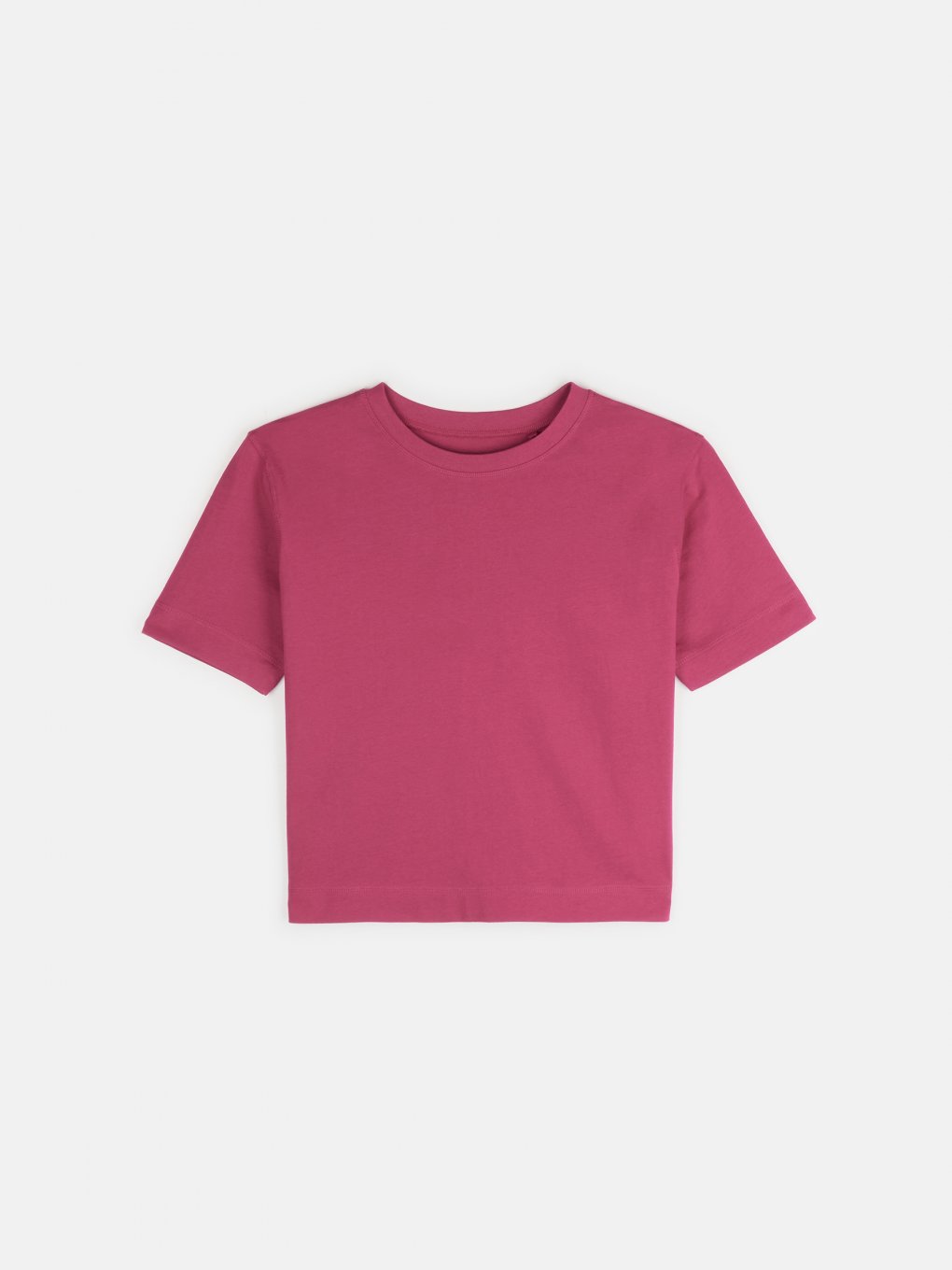 Bawełniana koszulka basic dla kobiet