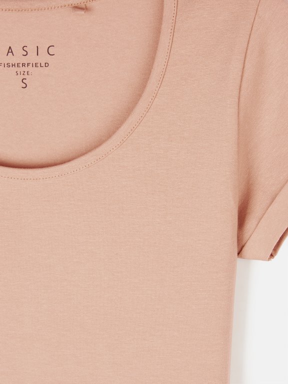 Základné basic elastické tričko