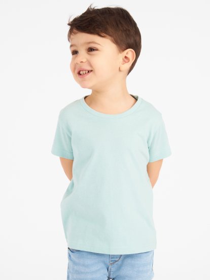 Základné bavlnené tričko chlapčenské