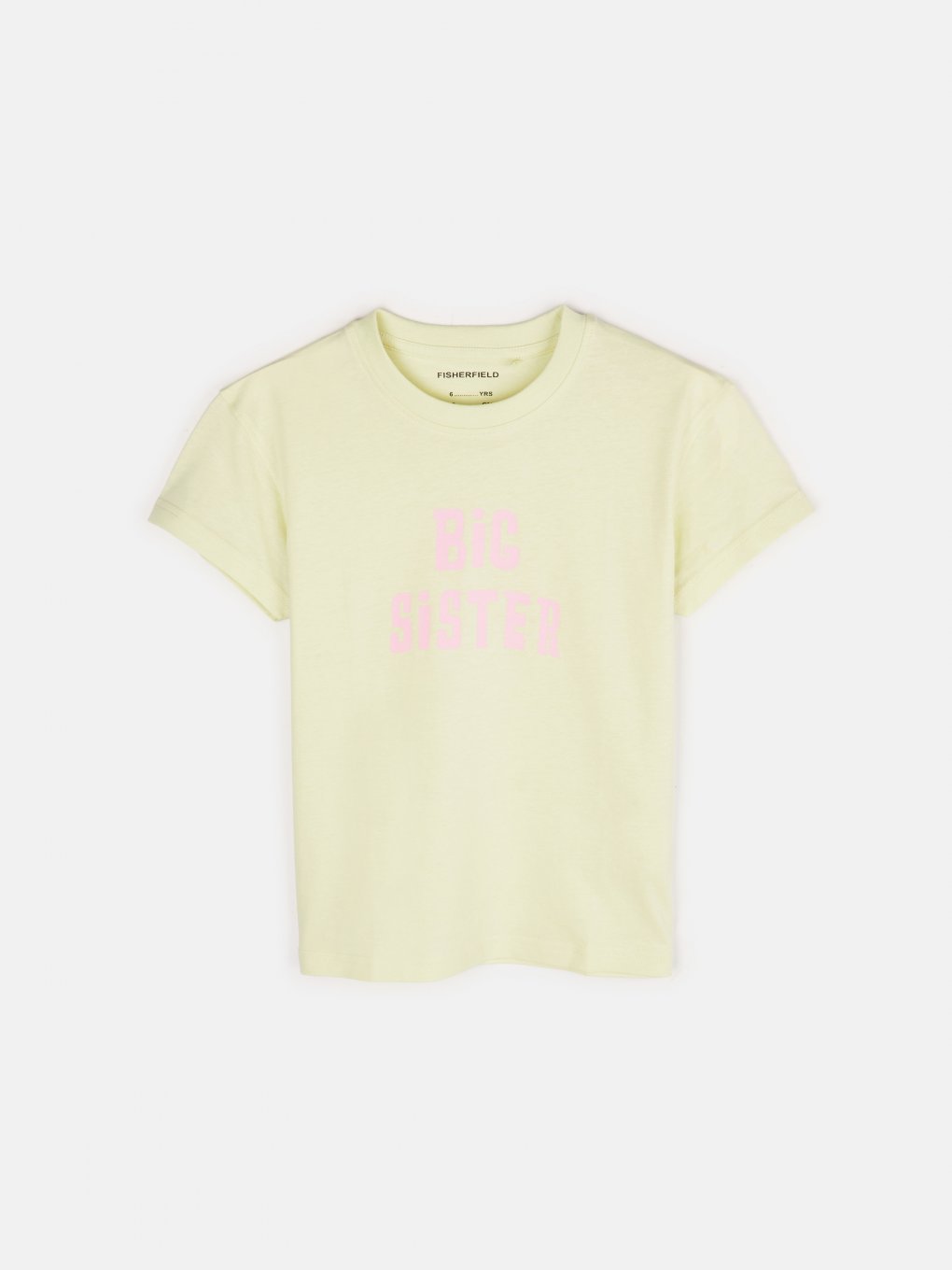Bavlněné oversize tričko s nápisem dívčí