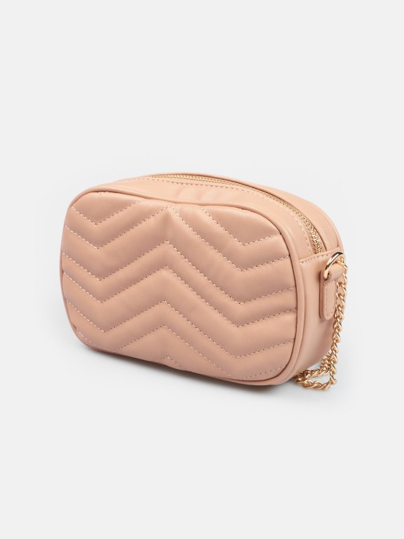 Quilted crossbody bag