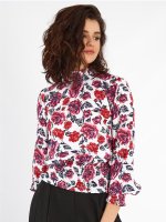 Floral blouse top