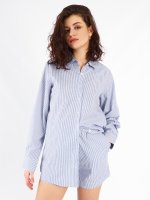 Striped pyjama shirt
