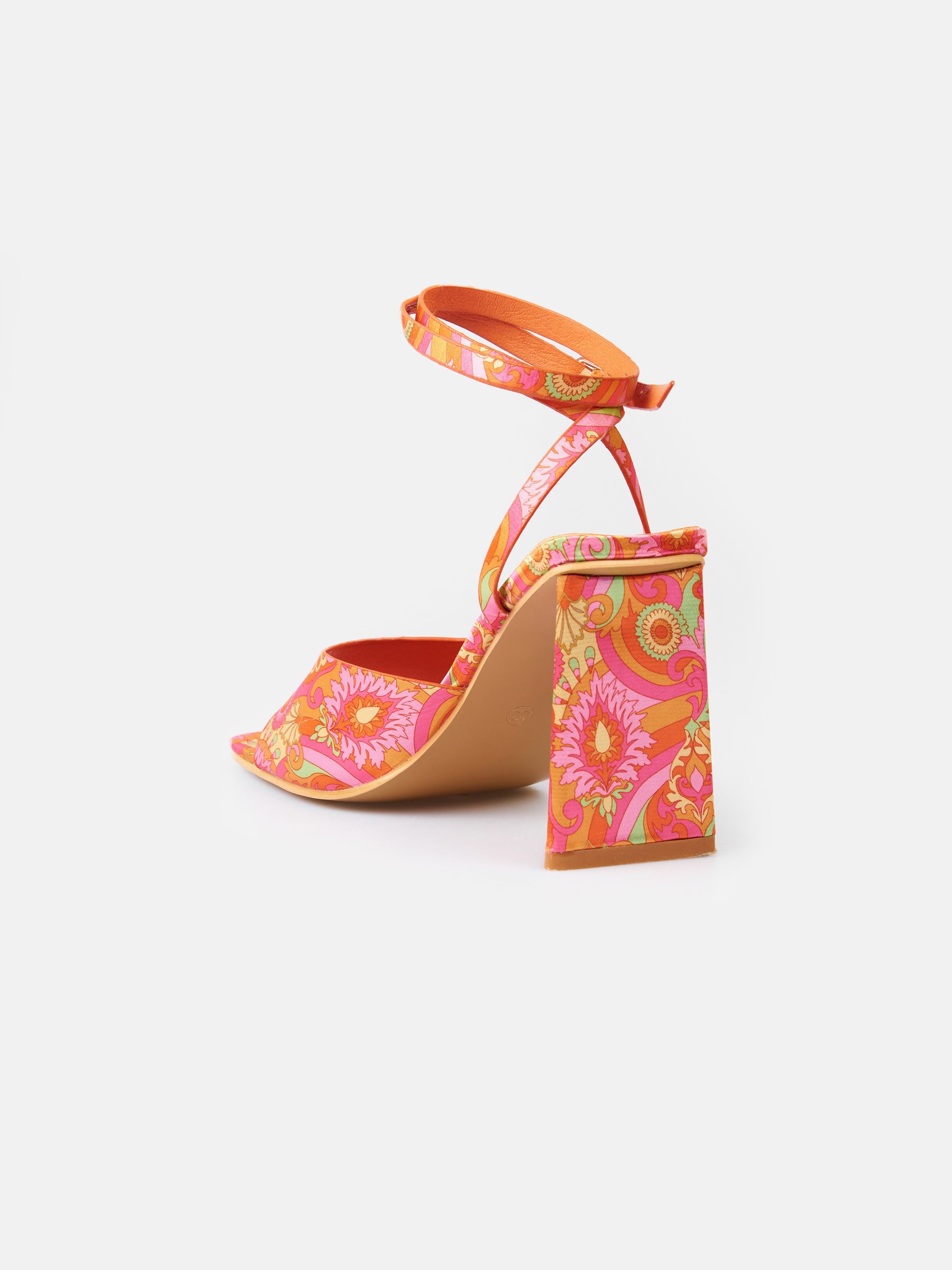 RED(V) Floral-print faux leather pumps | THE OUTNET