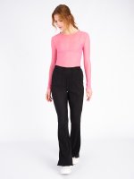 Structured flared pants