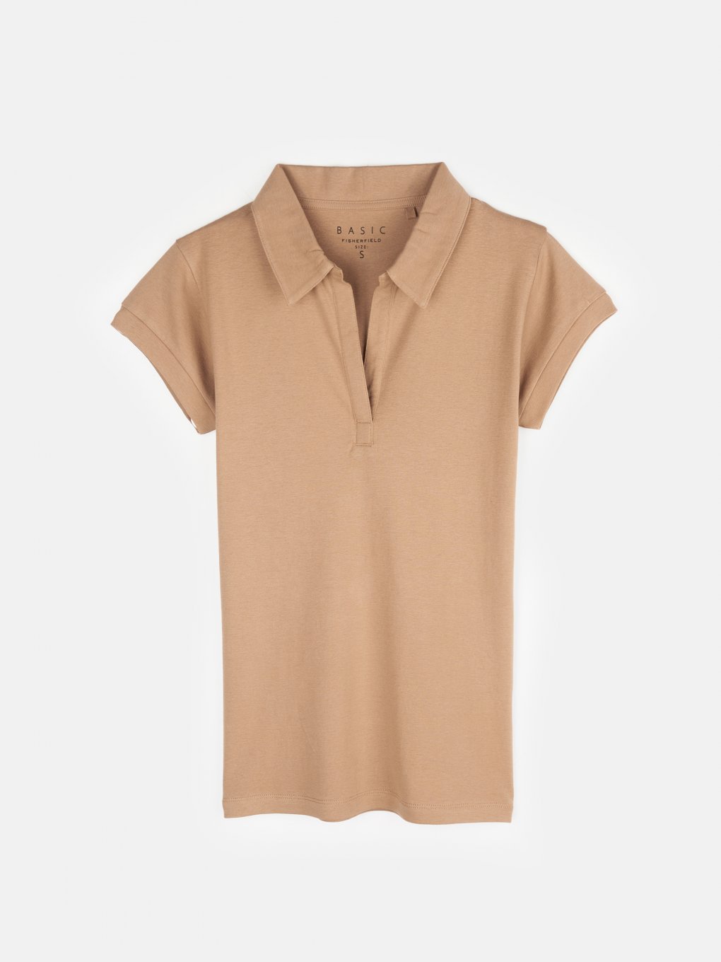 Základné basic bavlnené polo tričko dámske