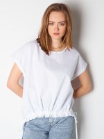Cotton blouse top