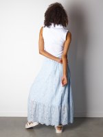 Maxi madeira skirt