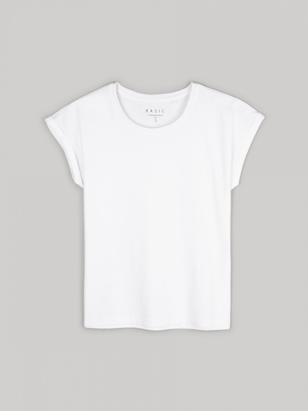 Short sleeve basic cotton t-shirt