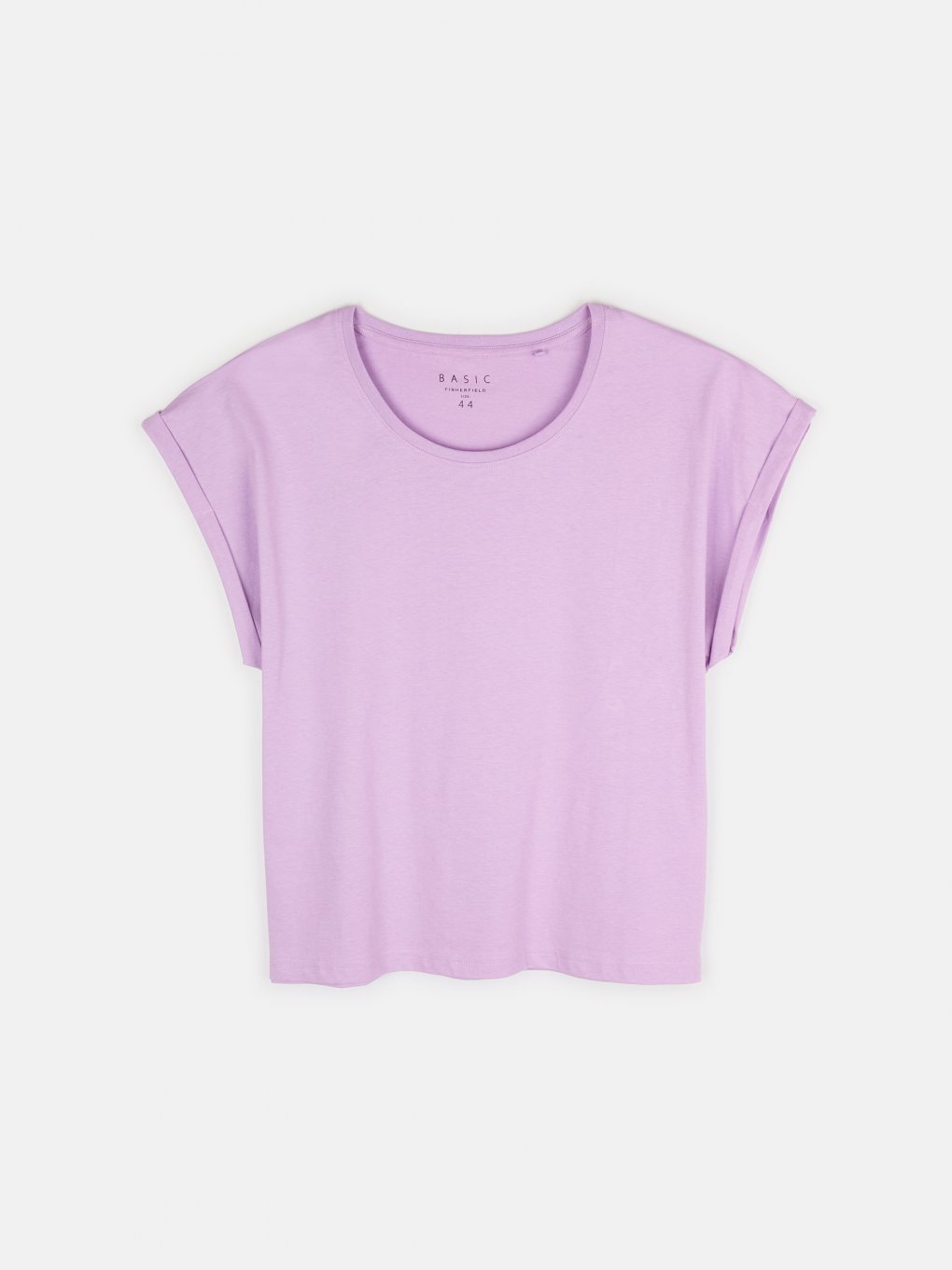 Základní basic bavlněné tričko plus size