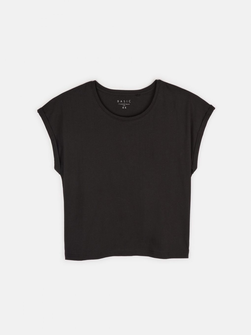 Plus size short sleeve basic cotton t-shirt