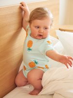 Bavlnené body pre bábätká s potlačou
