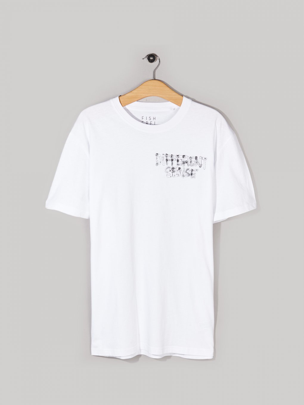 T-shirt with slogan print