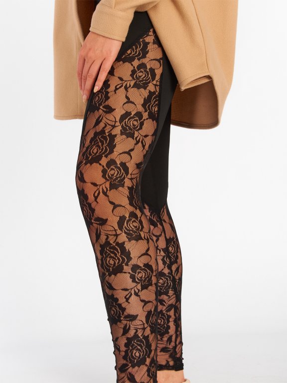 7,98 €, | Leggings with lace