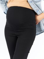 Damskie jeansy ciążowe z wysokim stanem
