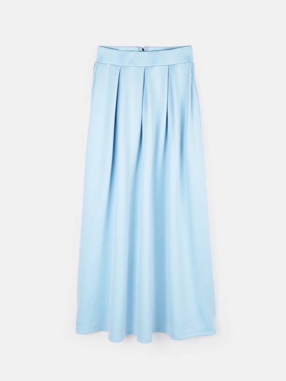 Maxi skirt with pockets