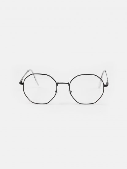 Clear lens glasses