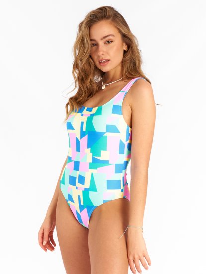 Swimsuit with print