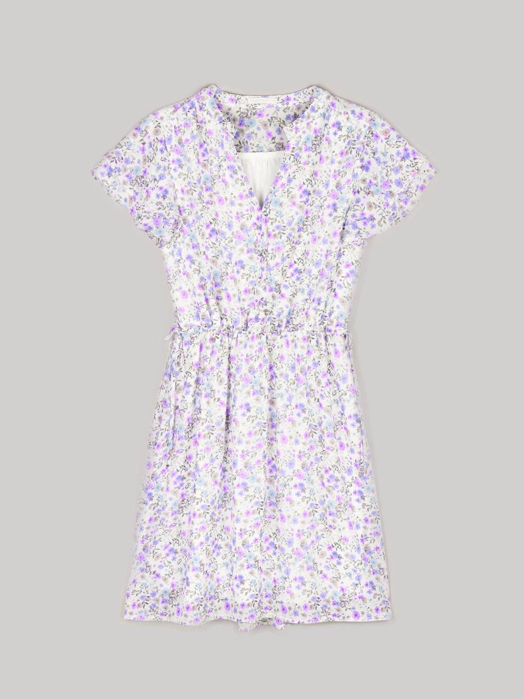 Šifonové květinové šaty dámské