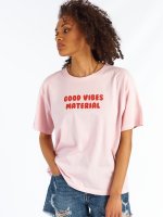 Slogan print oversized t-shirt