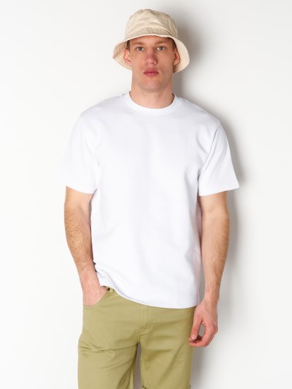 Relaxed french terry t-shirt