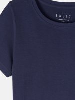 Základné basic tričko s krátkym rukávom