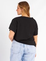 Základné bavlnené tričko plus size