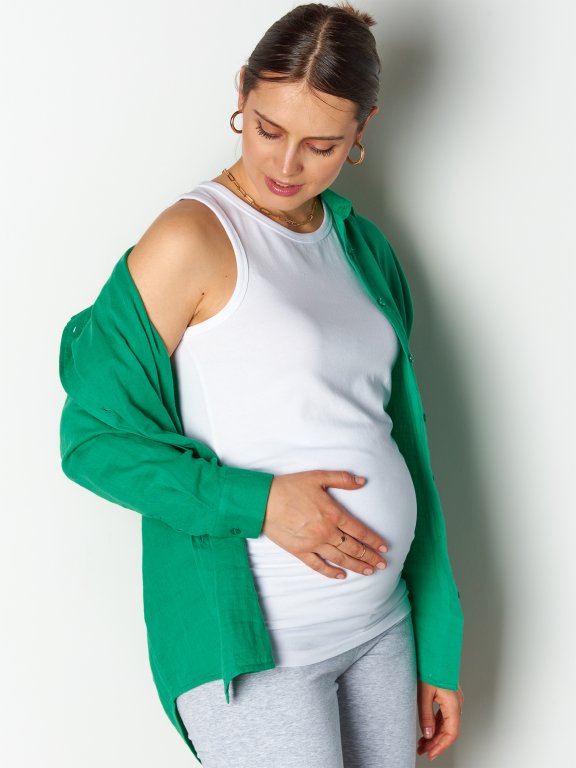 Klasyczny podkoszulek ciążowy