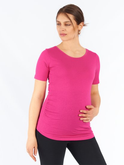 Základní těhotenské tričko s krátkým rukávem