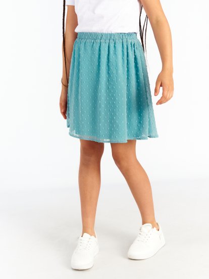 Áčková mini sukně dívčí
